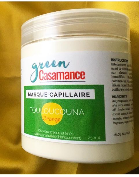 Masque capillaire - Touloucouna et orange